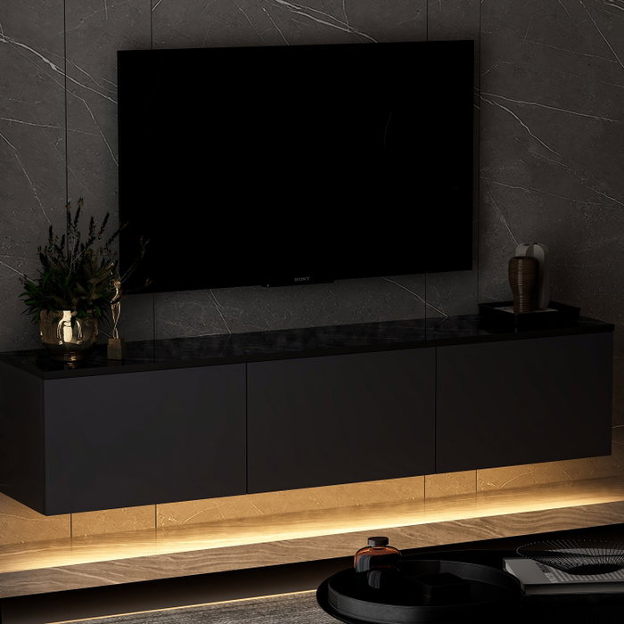 Hanah Home Soporte para TV Neon Illuminated - Antracita